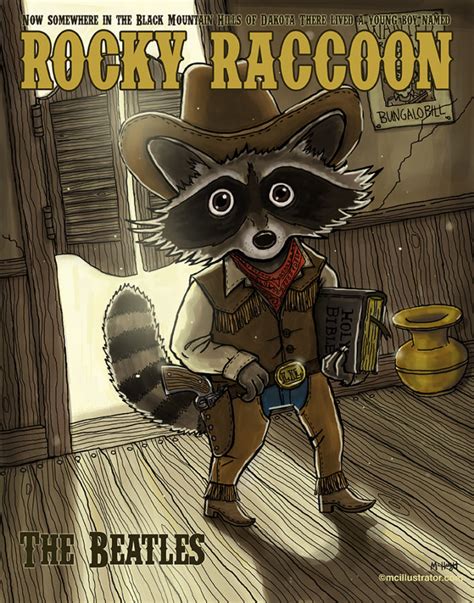 Rocky Raccoon. -. The Beatles. , ukulele chords. Am7 D7 Now somewhere in the black mountain hills of Dakota G7 There lived a young boy named Rocky Raccoon G7 And one day his woman ran off with another guy C Hit young Rocky in the Rocky didnʼt like that Am7 He said "Iʼm gonna get that boy" G7 So one day he walked into town C …